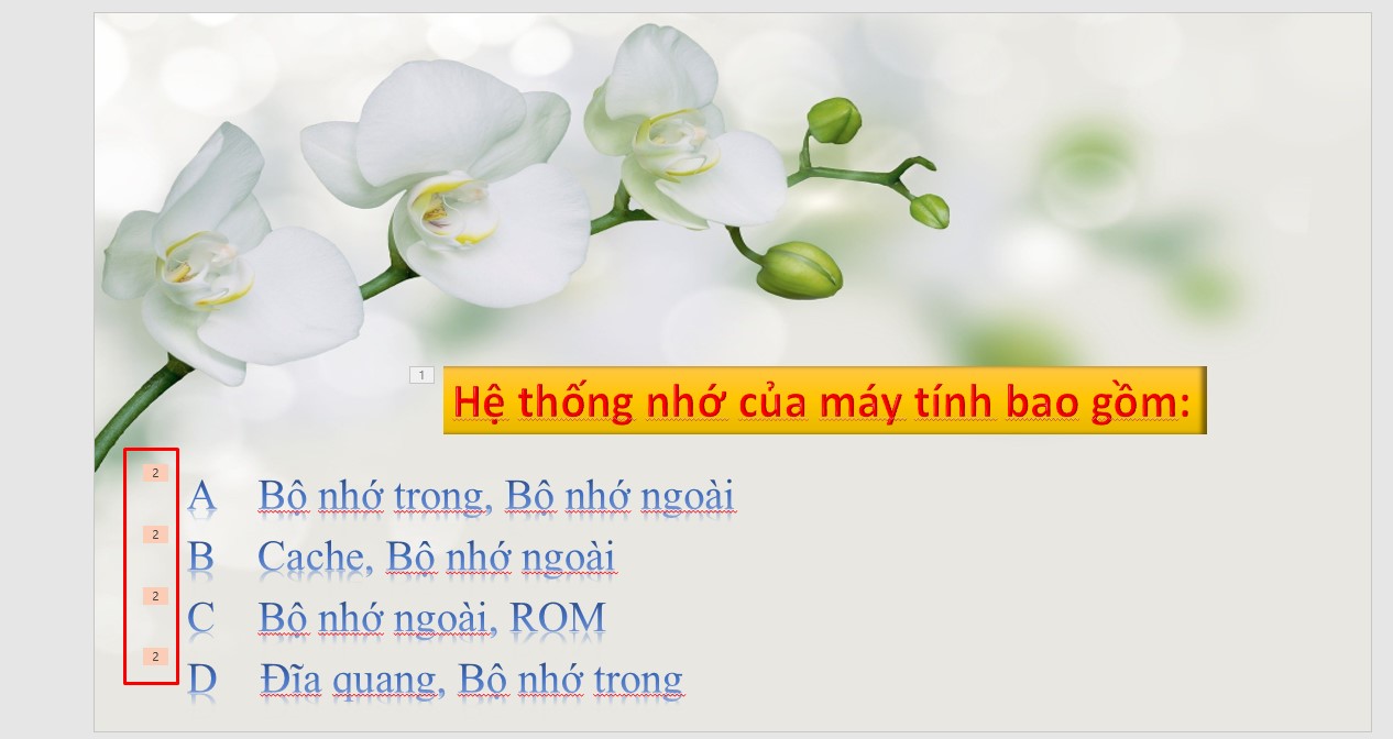 Tạo hiệu ứng 