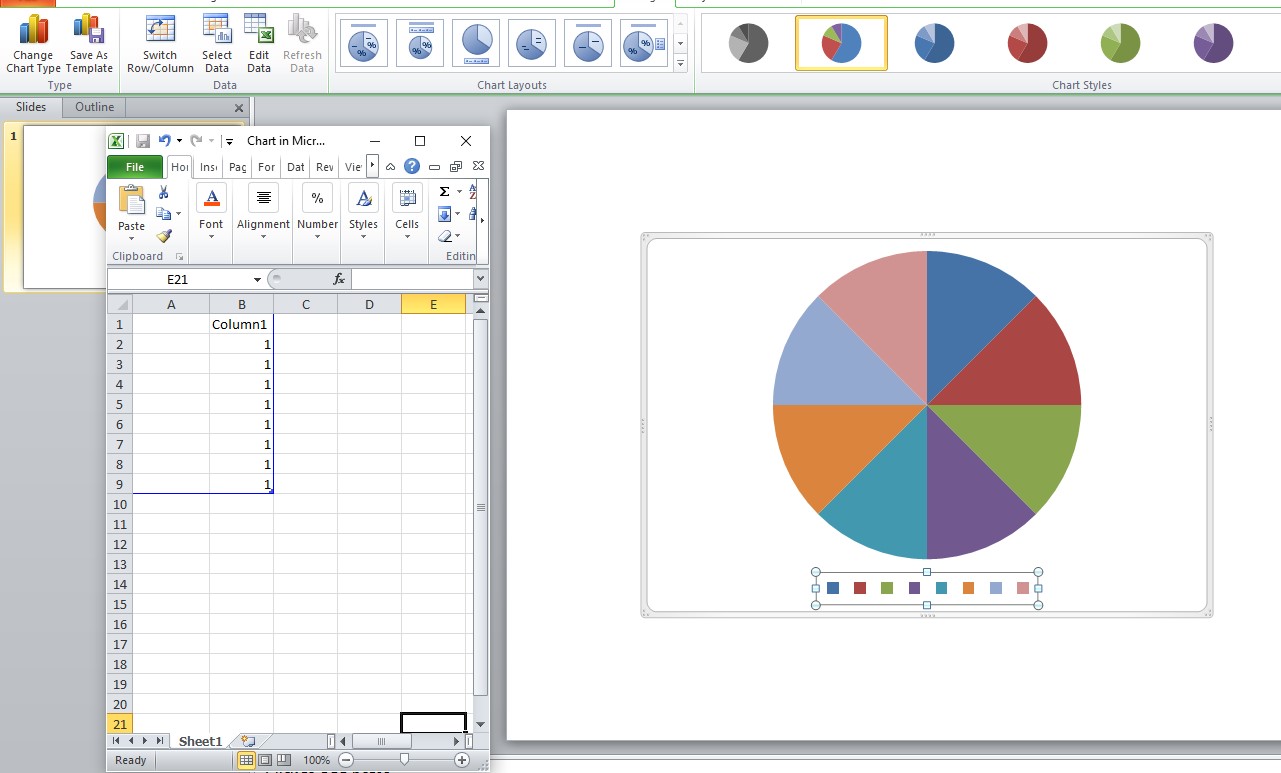 Chỉnh lại thông tin ở Data