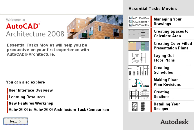 Tính năng Autocad 