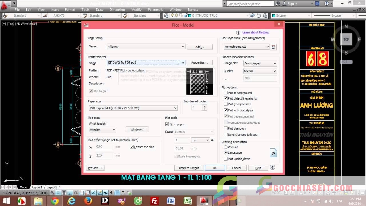 AutoCAD 2010 hỗ trợ tập tin pdf và dwg tạo điều kiện hơn cho người dùng