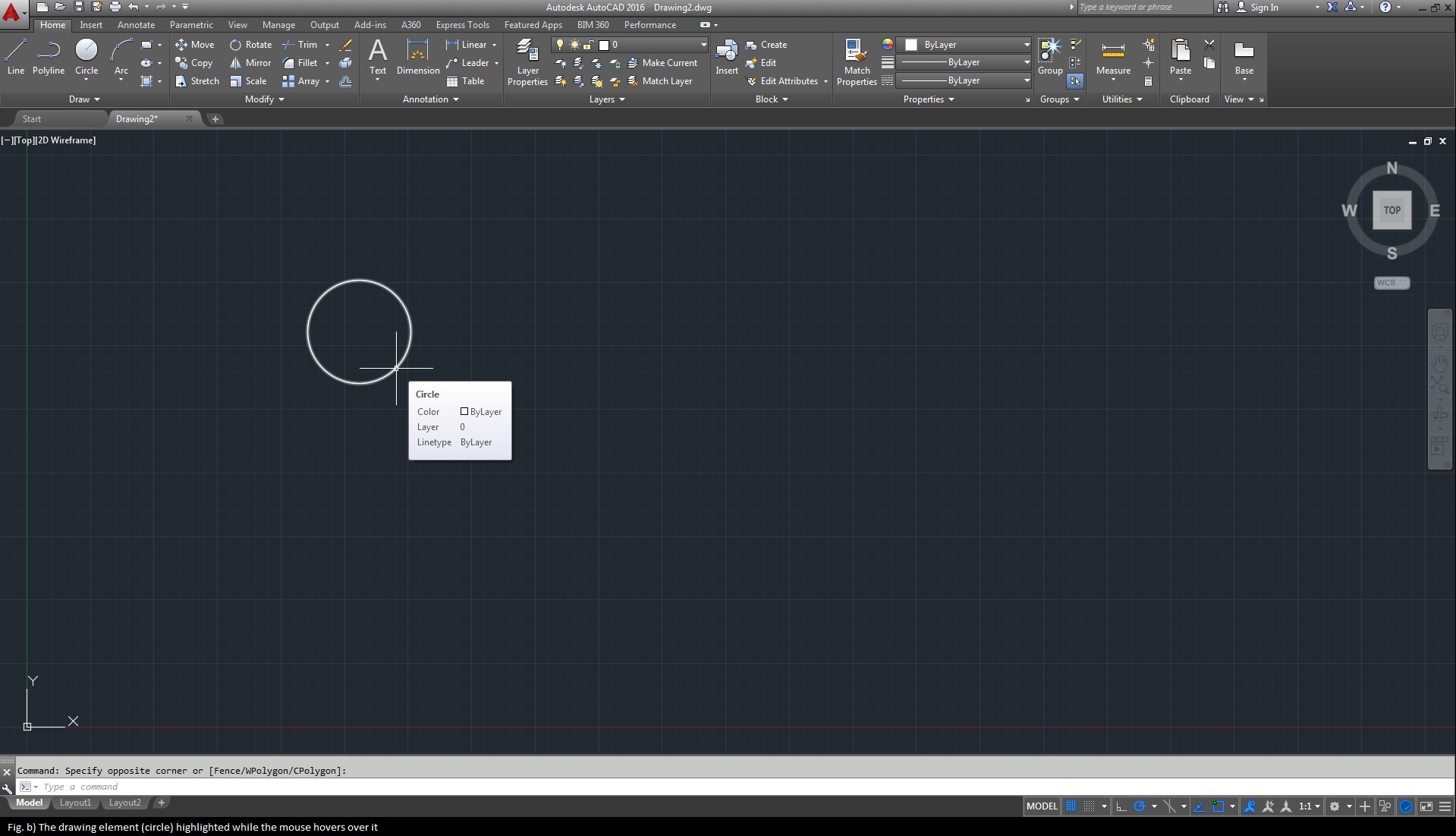 Lệnh di chuyển Object trong Autocad