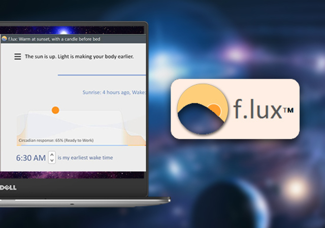 Ảnh 7: cách tăng chỉnh độ sáng màn hình bằng phần mềm F.lux