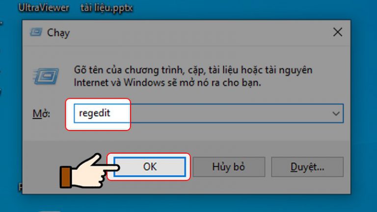 Chọn mục Software