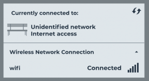 Lỗi unidentified network 10
