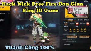 Hack Acc FF bằng ID game