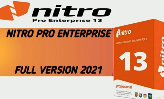 Phần mềm Nitro Pro 13