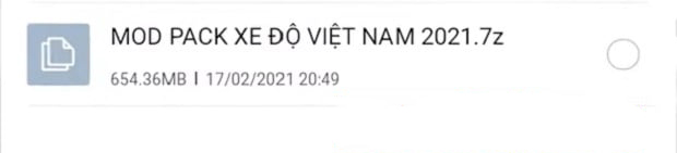 Giải nén file .7z bằng RAR