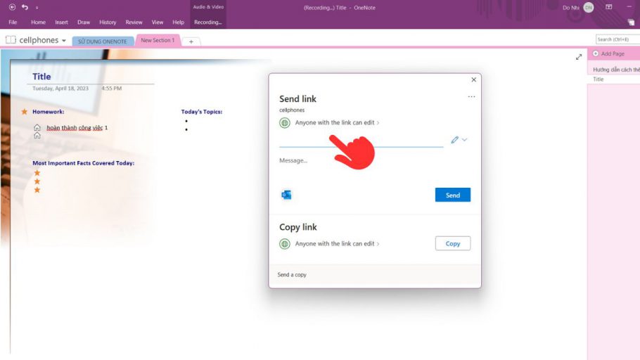 Hướng Dẫn Chi Tiết Cách Sử Dụng Onenote để Ghi Chú Nhanh Và Dễ Hiểu 5105