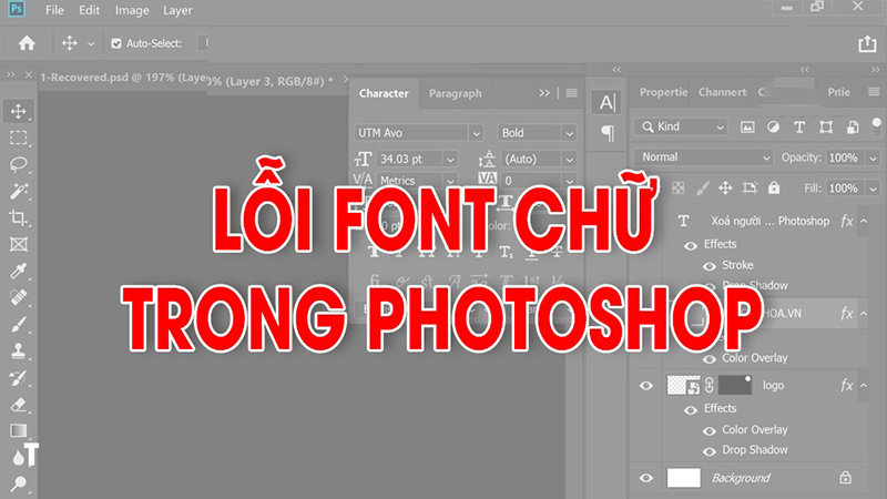 Cách khắc phục lỗi font chữ trong CS6