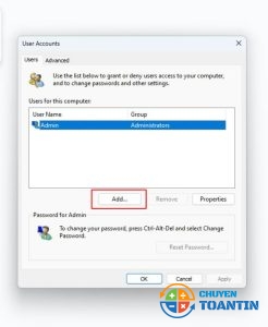 Cách tạo user trong win 11 đơn giản, thao tác dễ dàng