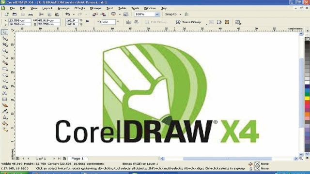 Đôi nét về phần mềm Corel x4