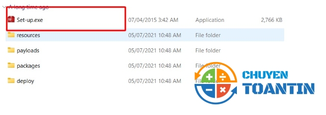 Chạy file Set-up.exe để cài đặt phần mềm LightRoom CC 2015
