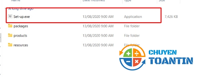 Chạy file Set-up.exe để cài đặt phần mềm