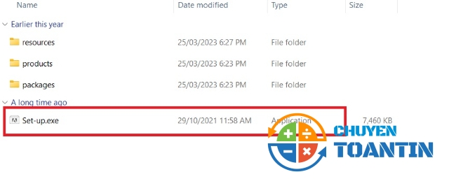 Chạy file Set-up.exe để tiến hành cài đặt phần mềm